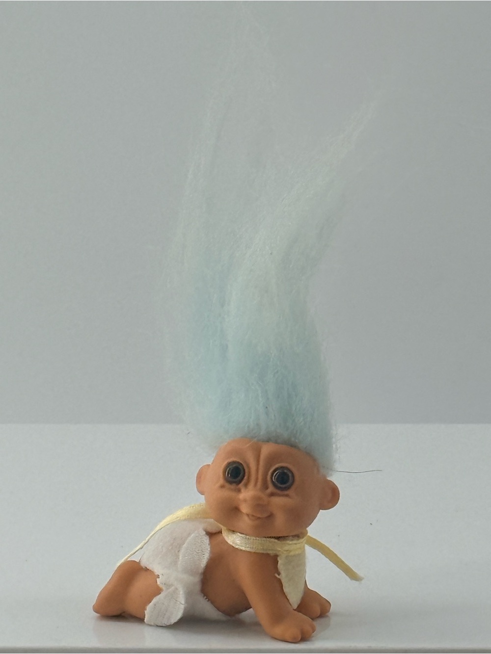 Russ Baby Troll Doll with Light Blue Hair